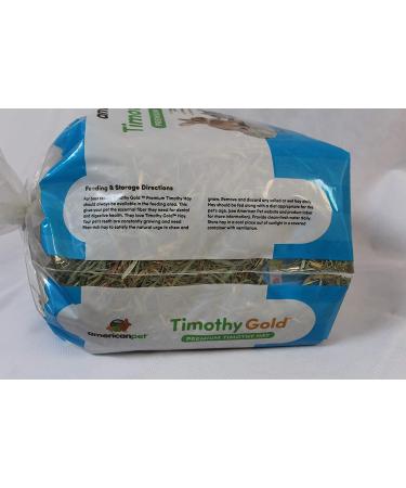 American Pet Diner 140 Timothy Gold Hay 24 oz Blue - 1.5 lb Pack for Small Pets - Buy Online on SooperMarket.com