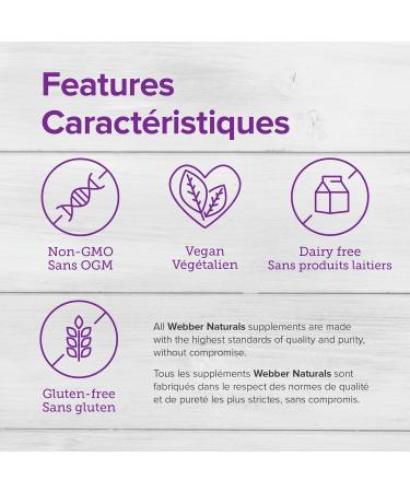 Webber Naturals Ashwagandha Gummy 45 Berry Flavoured Gummies & Vitamin C Gummy 125 mg 120 Gummies For Bones Teeth Immune and Antioxidant Health Vegan - Buy Online on SooperMarket.com