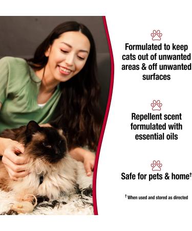 Nature's Miracle Advanced Cat Repellent Spray - 8 oz Indoor Training Aid - Buy Online on SooperMarket.com