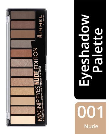 Rimmel Magnif'eyes Nude Edition Eyeshadow Palette - 12 Shades - Buy Online on SooperMarket.com