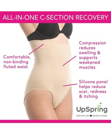 UpSpring C-Panty for C-Section Recovery â€“ Black SM | Comfort & Support - Buy Online on SooperMarket.com