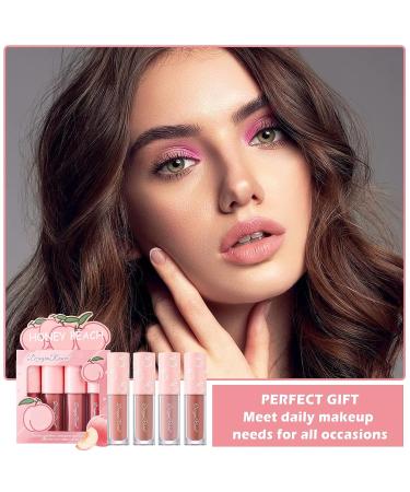Nude Lipstick Set - 4Pcs Long Lasting Waterproof Matte Velvet Lipsticks for Women (Set B) - Buy Online on SooperMarket.com