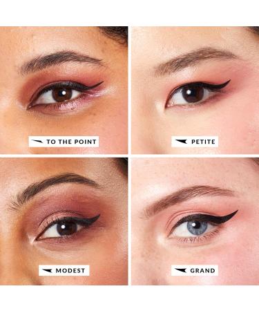 The Quick Flick - Intense Black Cat Eyeliner Stamp | Water-Proof & Smudge-Proof Felt-Tip Pen | 10mm Winged Eyeliner - 2 Pens - Buy Online on SooperMarket.com