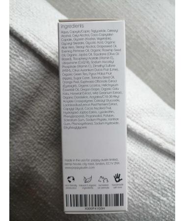 Poppy Austin 30ml Anti Aging Eye Cream for Wrinkles, Eye Bags & Puffiness - 100% Vegan Formula - Buy Online on SooperMarket.com
