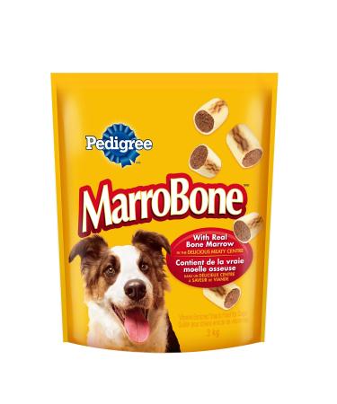 PEDIGREE MARROBONE Adult Dog Treats - Beef Flavour 3kg Pouch Beef 3 kg (Pack of 1)