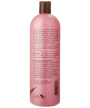 Luster's Pink Conditioning Shampoo - 20 oz | Nourishing Hair Care for All Hair Types | International Shipping Available - Buy Online on SooperMarket.com