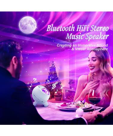 Sternen Sky Projector fr Kinder | 180 Lichtmodi Bluetooth & 8 White Noise | Northern Lights Galaxy Star Heaven Projektor - Buy Online on SooperMarket.com