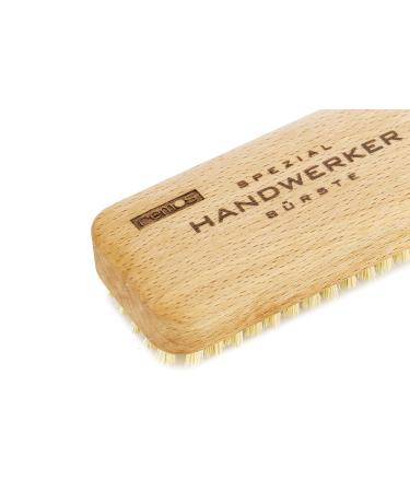 Buy REMOS Hand Brush - Artisan Crafted Beech Wood & Vegan Plant Fiber - Eco-Friendly Cleaning Tool - Buy Online on SooperMarket.com