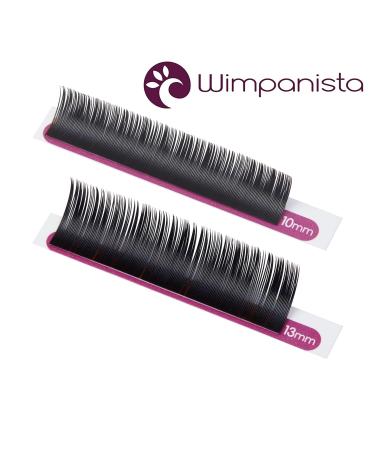 Buy D Curl Silk Eyelashes - 0.15mm Individual Lash Extensions (10-13mm Mix) - 8 Strips by Wimpanista - International Shipping - Buy Online on SooperMarket.com