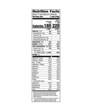 Chex Chocolate Gluten Free Breakfast Cereal 20.3 oz - Pack of 1 - Buy Online on SooperMarket.com