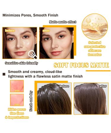 Buy SPF 50++ Mineral Sunscreen Setting Powder | Lightweight Matte Translucent Face Powder with Brush | Oil Control & Breathable Concealer - International Shipping Available - Buy Online on SooperMarket.com