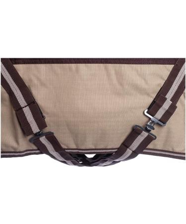 Buy RL24 Weiddecke Winterdecke High Neck 600D BASICLINE - Durable Brown/Beige 100g 200g 300g Options for 85cm Horses International Shipping Available - Buy Online on SooperMarket.com