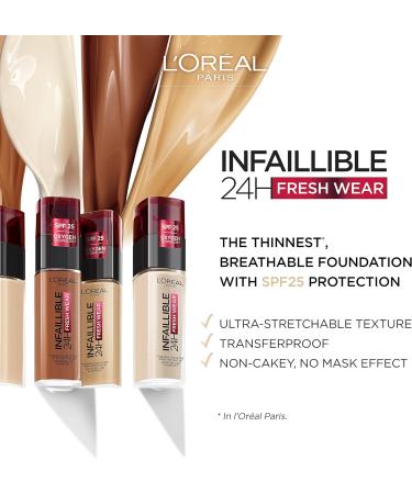 L'Oreal Paris Infallible 24hr Freshwear Liquid Foundation 380 Espresso 30ml - Pack of 1 - Buy Online on SooperMarket.com