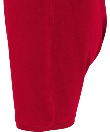 Kaycey Short Sleeve Bodysuit with Snap Buttons | Special Needs Clothing for Kids 5-6 Years | Red SuperSoft Cotton Fabric - Buy Online on SooperMarket.com