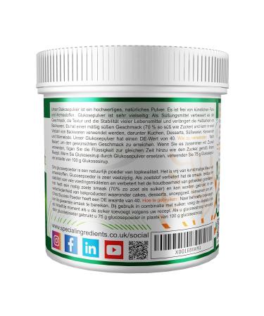 Special Ingredients Glucose Powder 1kg | Premium Quality Vegan GMO-Free Gluten-Free Non-Irradiated - Eco-Friendly Packaging - Buy Online on SooperMarket.com