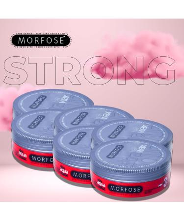 Morfose Hair Gel Wax - Ultra Aqua (175ml Pack of 6) | International Shipping Available - Buy Online on SooperMarket.com