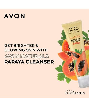 Buy Avon Naturals Papaya Cleanser 100g - Refreshing & Nourishing Skincare | International Shipping Available - Buy Online on SooperMarket.com