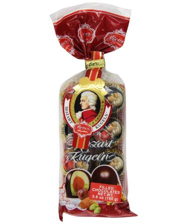 Reber Mozart Kugel 8 Piece Tray in Bag, 5.6 Ounces 5.6 Ounce (Pack of 1)