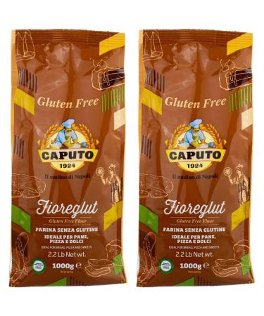 Caputo Gluten Free Flour 1kg - Substitute for Wheat Flour - Product of Italy - Bundle Pack (2 x 1kg)