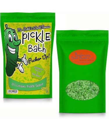 Pickle Bath Salts - Premium Dill Pickle Scented Soak for Kids, Teens & Adults | Shower Gift for Pickle Lovers | Funny Stocking Stuffer - Buy Online on SooperMarket.com