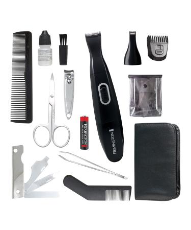 Remington Precision Grooming Travel Kit - Compact & Stylish Grooming Solution for Men - International Shipping Available - Buy Online on SooperMarket.com
