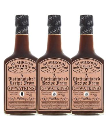 Geo Watkins Mushroom Ketchup 190ml (Pack of 3)