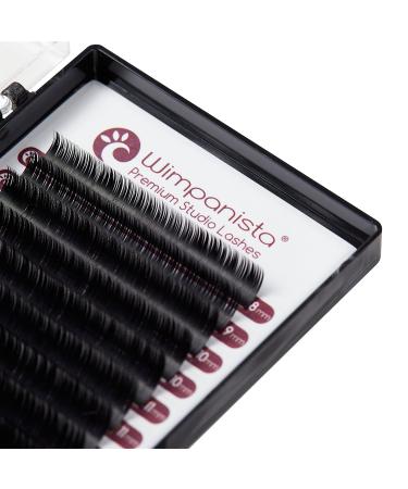 Premium Silk Eyelashes - Individual C Curl Extensions 0.15mm | 8-14mm Lengths | 16 Strips by Wimpanista - International Shipping Available - Buy Online on SooperMarket.com