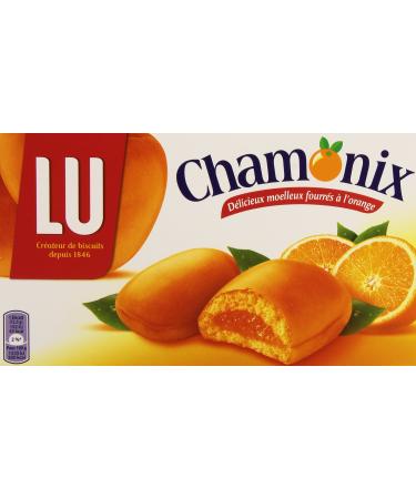 LU - Chamonix Orange - French Cookies Orange Filled - 20 Cookies