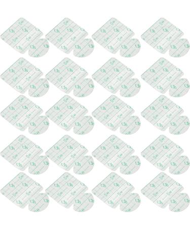 20pcs Heel Tape Sticker Moleskin Blister Plasters for Feet Foot Care Tape Patches Waterproof Foam Blister Sticker Moleskin Pads Strong Viscosity Invisible Blister Bandage 20 Pcs - Buy Online on SooperMarket.com