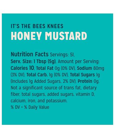 Sir Kensington's Honey Mustard 9 oz - Gourmet Mustard Sauce for Delicious Flavor - Buy Online on SooperMarket.com
