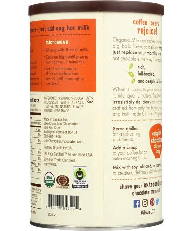 Lake Champlain Mocha Hot Chocolate Mix - 16 oz | Gourmet Chocolate Drink - Buy Online on SooperMarket.com