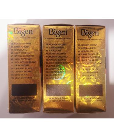 Bigen Permanent Hair Powder Color E9-BG337-359-SOS58 | International Shipping | Black Brown Hair Dye - Buy Online on SooperMarket.com