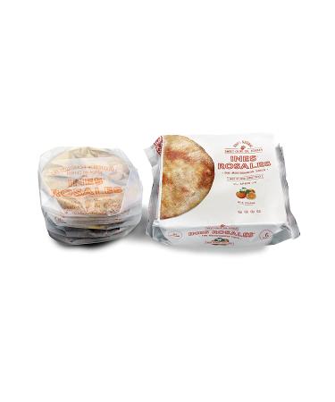 Ines Rosales Seville Orange Sweet Olive Oil Tortas - 6.34 Oz (180g) - Pack of 6 Fine Mediterranean Crisps - Buy Online on SooperMarket.com