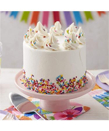 Wilton Rainbow Jimmies Sprinkles 8-Piece Dessert Decorating Set - Colorful Decorative Toppings for Cakes, Cupcakes, and Cookies - Buy Online on SooperMarket.com