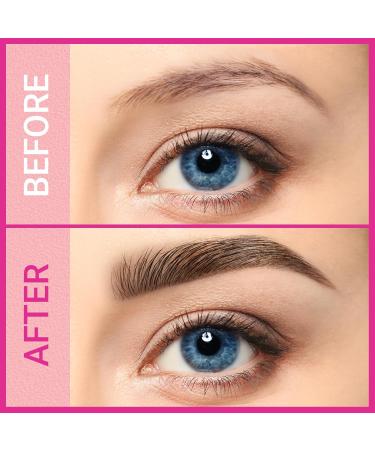 iMethod Microblading Eyebrow Pen - 2-in-1 Dual-Ended Pencil for Natural Hair-Like Brows All-Day Wear Dark Brown - Buy Online on SooperMarket.com