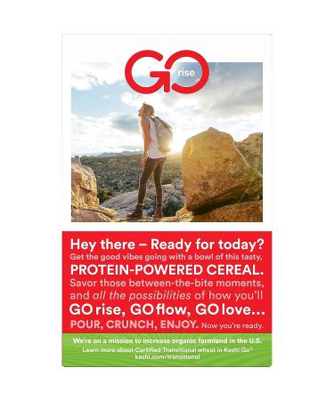 Kashi GO Breakfast Cereal Original 13.1oz Box - Excellent Source of Fiber - Buy Online on SooperMarket.com