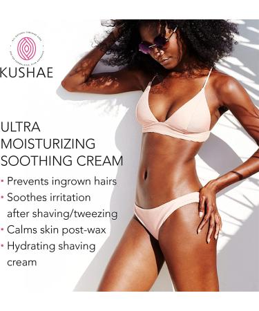 Kushae Feminine Soothing Cream - All Natural, Fragrance Free, Aloe-Based Irritation Relief - Buy Online on SooperMarket.com