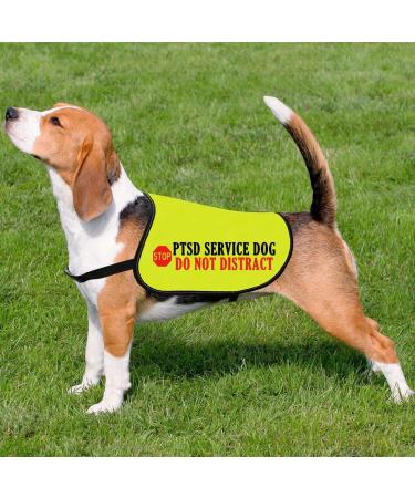 PTSD Service Dog Do Not Distract Dog Jacket Vest PTSD Service Dog Slogan Warning Vest PTSD Assistance Dog Alert Gift (PTSD Medium) PTSD M EU - Buy Online on SooperMarket.com