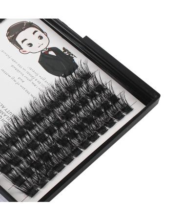 Bodermincer 84 Clusters D Curl Wide Cluster False Eyelash Set - 3D Effect Volume Lashes for DIY Eyelash Extensions at Home (16MM) - Buy Online on SooperMarket.com