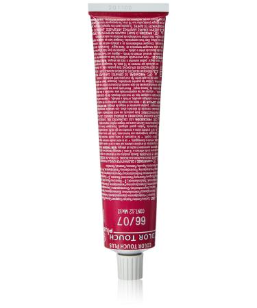 Wella Professionals Touch Plus Semipermanent Hair Colour Number 66/07 Number 66/07 1 count (Pack of 1)