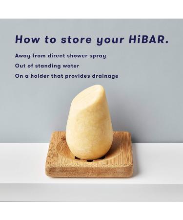 HiBAR Moisturizing Shampoo and Conditioner Bar Set - All Natural, Plastic-free, Travel Size, Color Safe, Eco Friendly, Zero Waste - Buy Online on SooperMarket.com