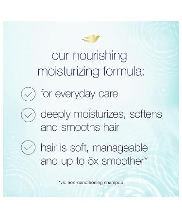 Dove Nutritive Solutions Daily Moisture Shampoo & Conditioner 20.4 oz (Pack of 4) - Buy Online on SooperMarket.com