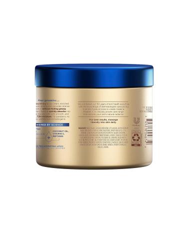 Vaseline Radiant X Deep Nourishment Body Cream | 100% Pure Shea Butter Coconut Oil Vitamin C & Peptides - 10 oz Skin Moisturizer for All Skin Types - Buy Online on SooperMarket.com
