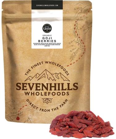 Sevenhills Wholefoods Organic Raw Goji Berries 2kg - 100% Natural Superfruit - Buy Online on SooperMarket.com