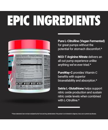 GHOST Pump Nitric Oxide Powder - 40 Servings - Sugar-Free & Stim-Free Pre-Workout Supplements - L-Citrulline Arginine Nitrate & L-Glutathione - Soy & Gluten-Free Vegan (Peach) - Buy Online on SooperMarket.com