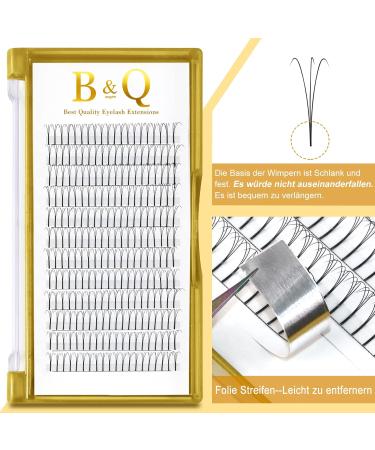 3D Eyelash Extensions 0.07 & 0.10 C/D Curl - Long Fan Volume Mix (8-15mm) | International Shipping - Buy Online on SooperMarket.com