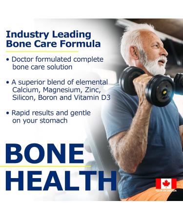 Promise Bio Bone 600ml - Complete Bone Care Formula- Strong Bones and Teeth- Liquid Collagen Calcium Magnesium Vitamin D3 Zinc Boron Silicon- Bone Support Supplement -Tropical Berry Flavor - Buy Online on SooperMarket.com