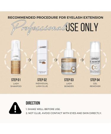 LASHVIEW Lash Bonder 20ml-Aloe | Eyelash Extension Sealant for Longer Retention | Water & Oil Proof | Low Irritation | Increase Lash Retention by up to 30% - Buy Online on SooperMarket.com