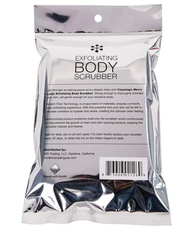 Cleanlogic Men's Exfoliating Body Scrubber - Ultimate Skin Care for Smoothness - Buy Online on SooperMarket.com