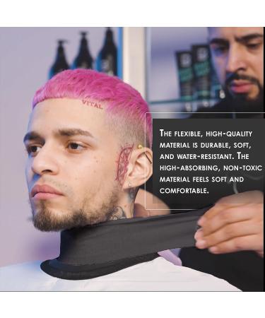 Disposable Level 3 Neck Paper Strips for Barbers - Self-Adhering, Flexible, Pre-Cut - 5 Rolls (100 Each) Black - Hair Stylist Supplies - Buy Online on SooperMarket.com